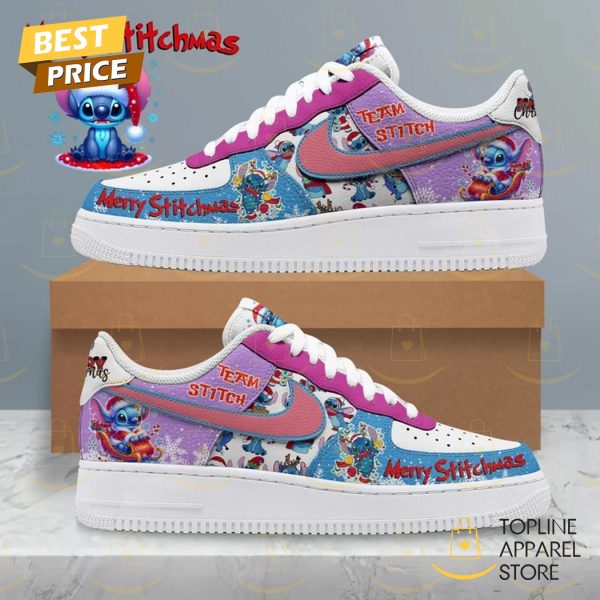 Team Stitch – Merry Stitchmas Air Force 1