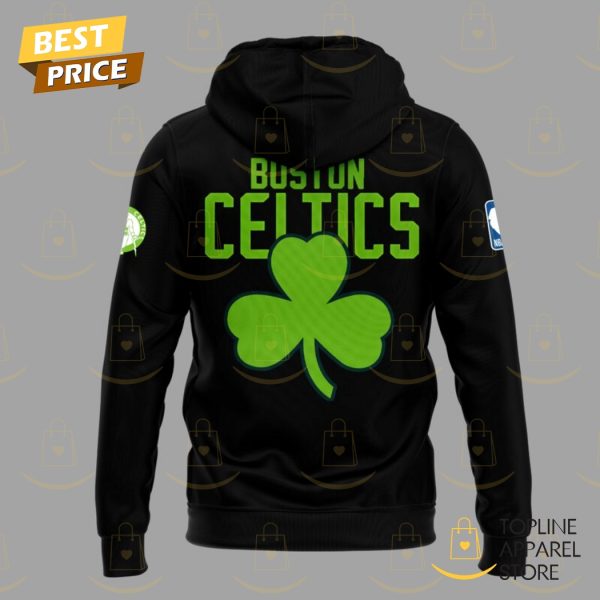 2024-2025 Boston Celtics Basketball Team Hoodie – Black