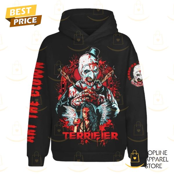 Terrifier 3 Terror Under The Christmas Moonlight Hoodie