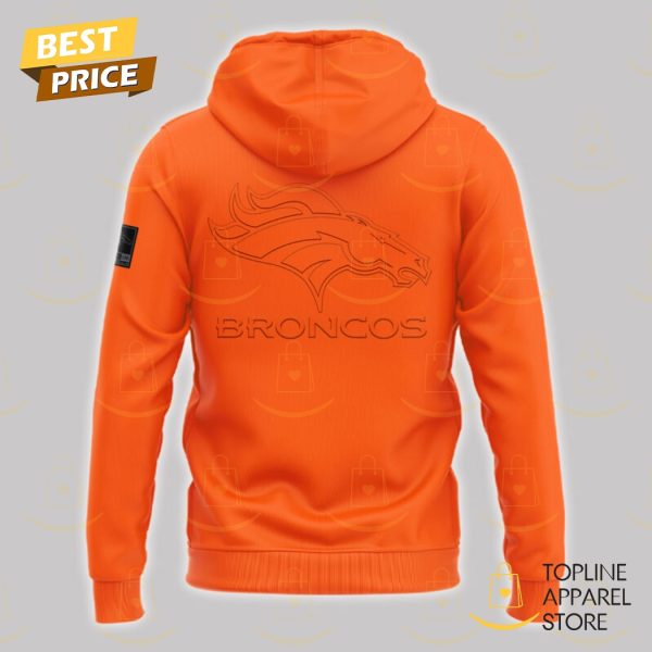 UNRL x Denver Broncos Crossover Hoodie – Orange