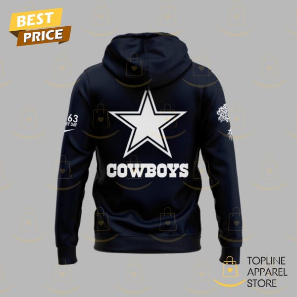 Dallas Cowboys Rooted 1963 Logo Design Hoodie