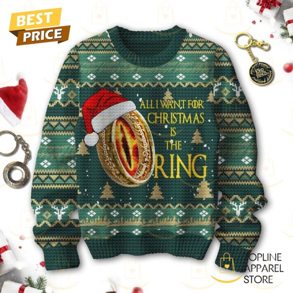 The Lord Of The Rings – All I Want For Christmas Is The Ring Sweater