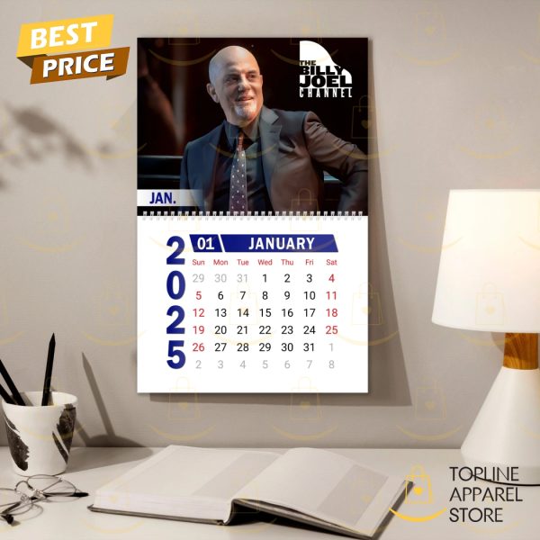 Billy Joel Happy New Year 2025 Calendar