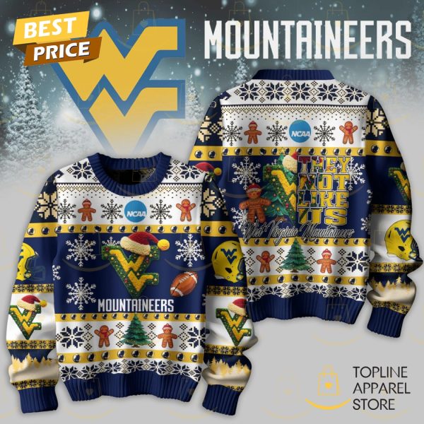 West Virginia Mountaineers They Not Like Us Sweater