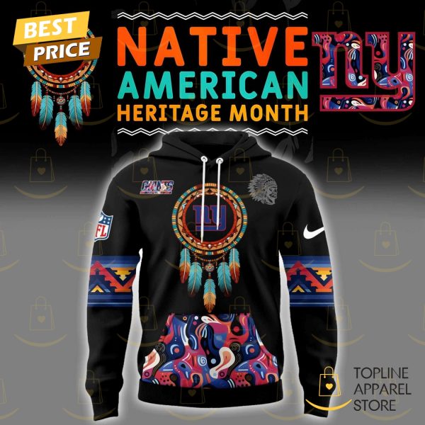 New York Giants Native American Heritage Month Hoodie