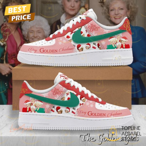 The Golden Girls Verry Goldn Christmas Air Force 1