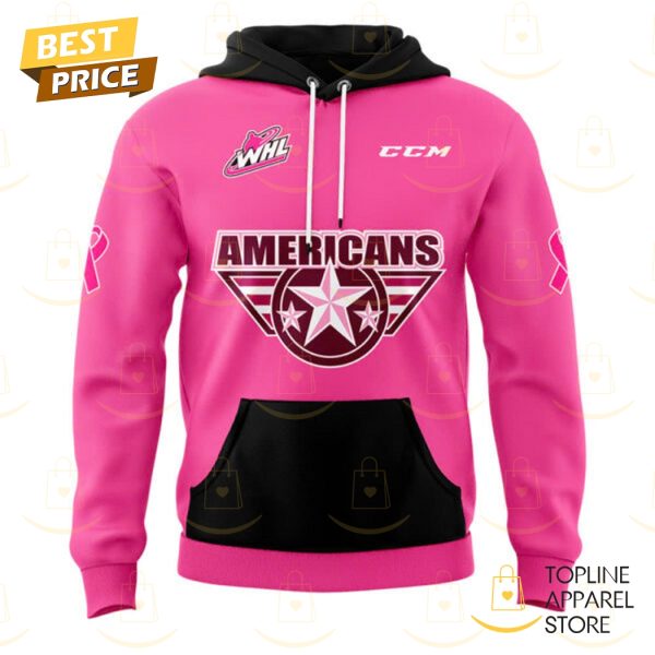 Tri-City Americans X Pink In The Rink 2024 Hoodie