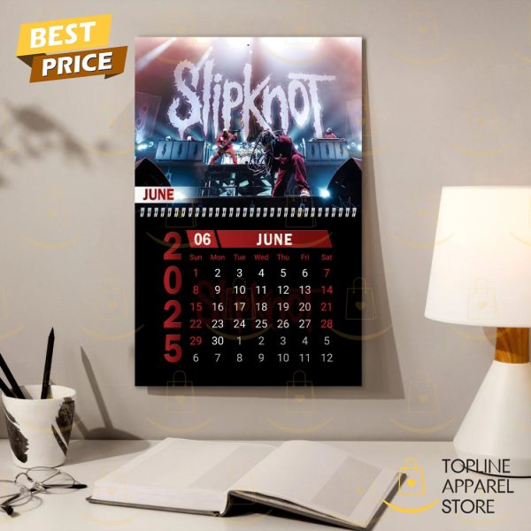 Slipknot Happy New Year 2025 Calendar