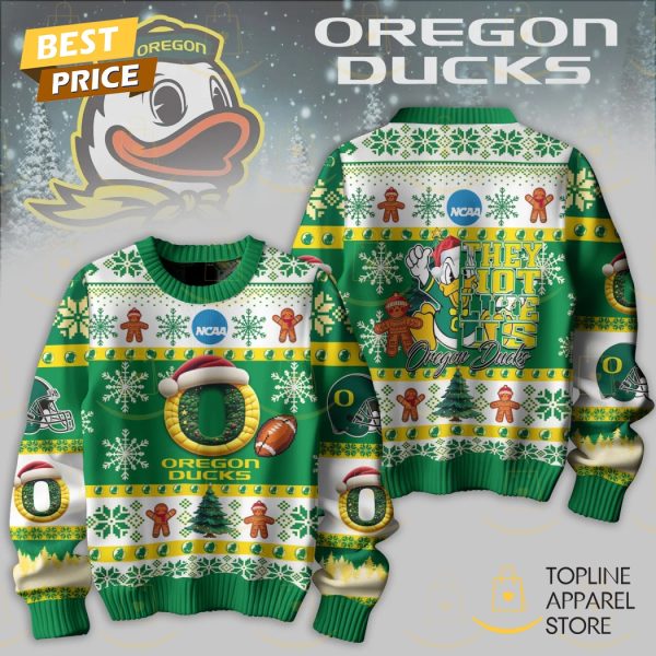 Oregon Ducks They Not Like Us Sweater