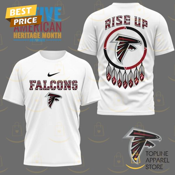 Atlanta Falcons Rise Up 3D T-Shirt