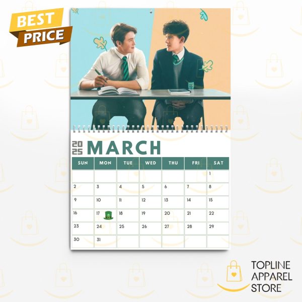 Heartstopper Happy New Year 2025 Calendar