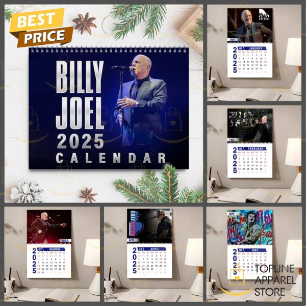 Billy Joel Happy New Year 2025 Calendar