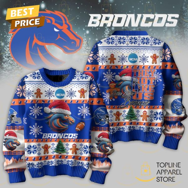 Boise State Broncos They Not Like Us Sweater