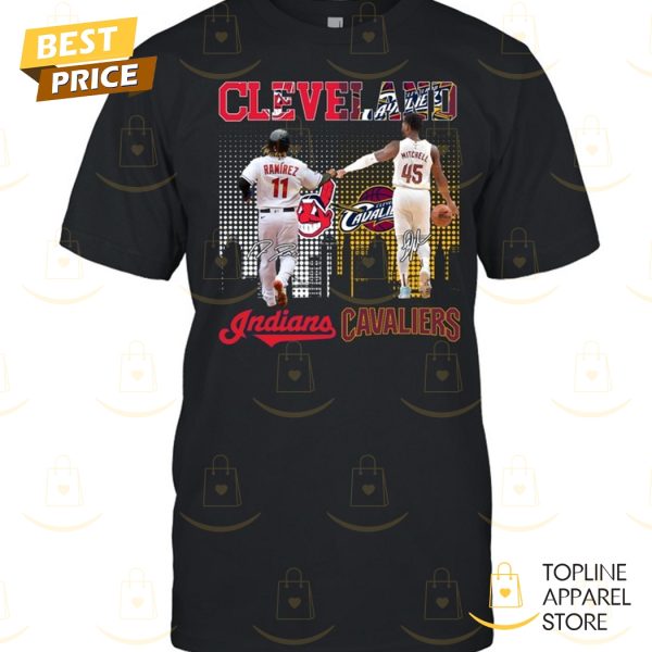 Cleveland Guardians x Cleveland Cavaliers Signature Unisex T-Shirt