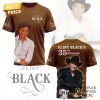 Clint Black 35th Anniversary Signature 3D T-Shirt – Black