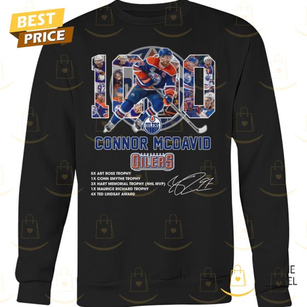 Connor Mcdavid Edmonton Oilers Signature Unisex T-Shirt