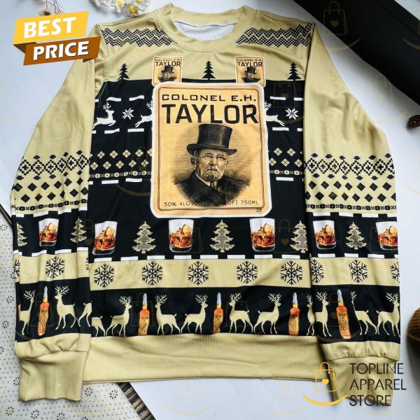 Colonel Eh Taylor Ugly Christmas Sweater