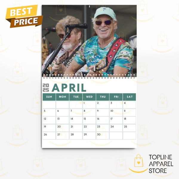 Jimmy Buffett Happy New Year 2025 Calendar