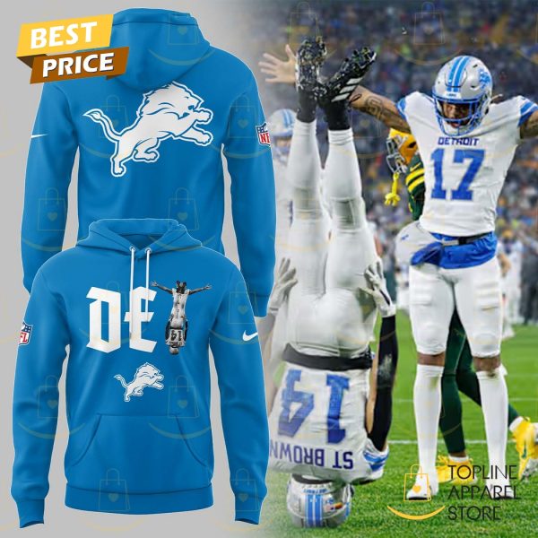 Detroit Lions Amon-Ra St. Brown Touchdown Hoodie