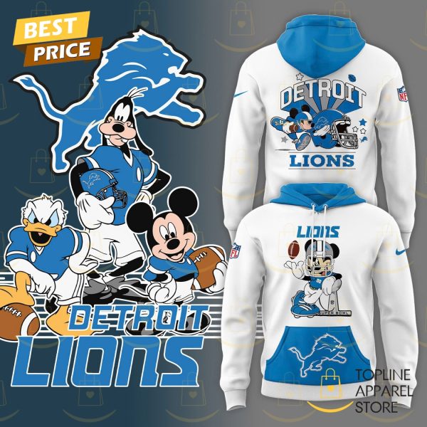 Detroit Lions Mickey And Donald Duck – Goofy Hoodie