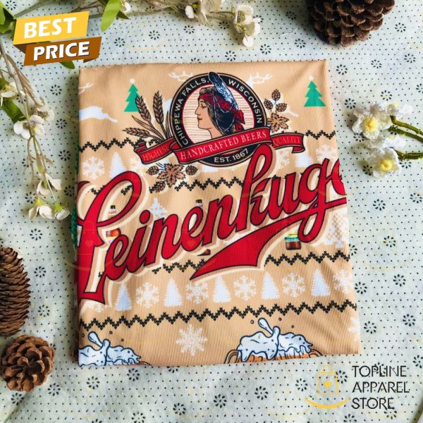 Leinenkugel Beer Christmas Ugly Sweater