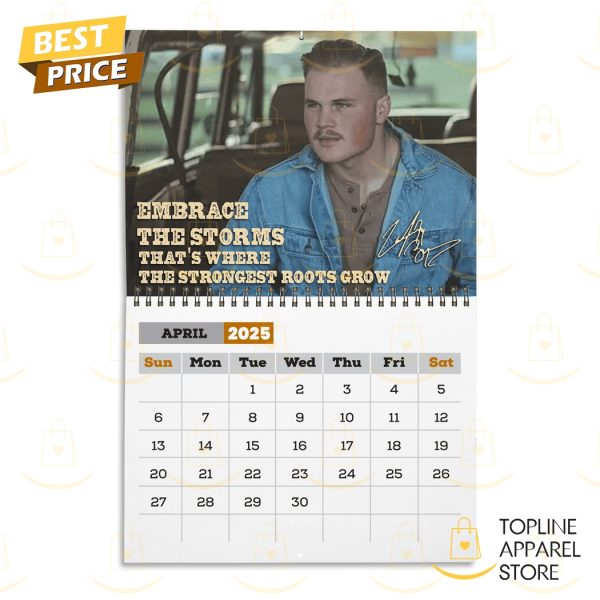 Zach Bryan Signature 2025 Calendar