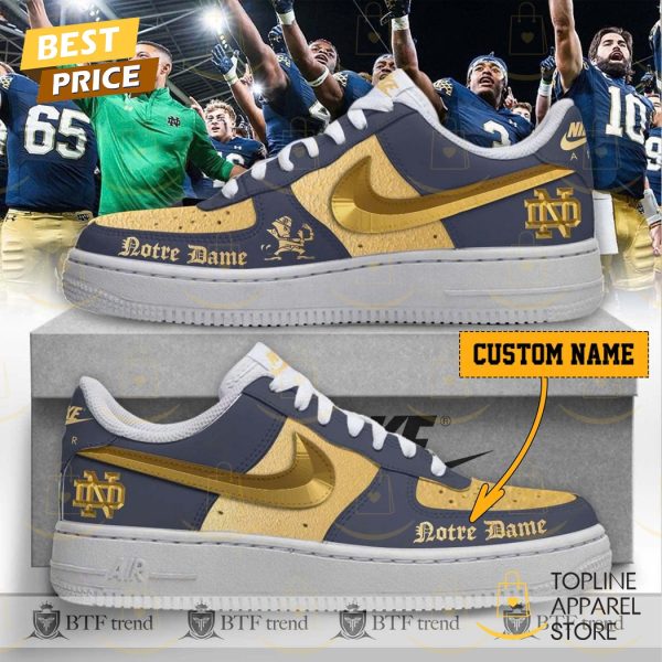 Personalized Notre Dame Fighting Irish 2024 Shamrock Series Air Force 1