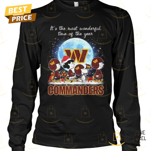 It The Most Wonderful Time Of The Year Washington Commanders Unisex T-Shit