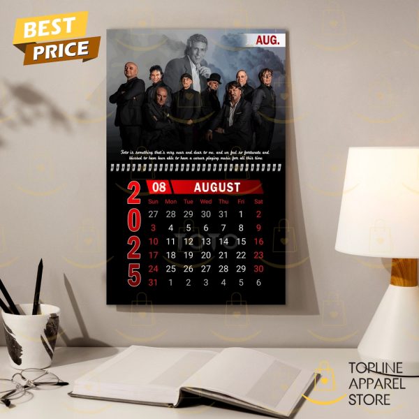 ToTo Rock Band New Year 2025 Calendar