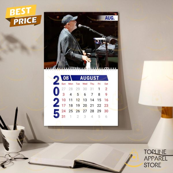 Billy Joel Happy New Year 2025 Calendar