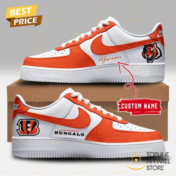 Personalized Cincinnati Bengals Logo  Air Force 1