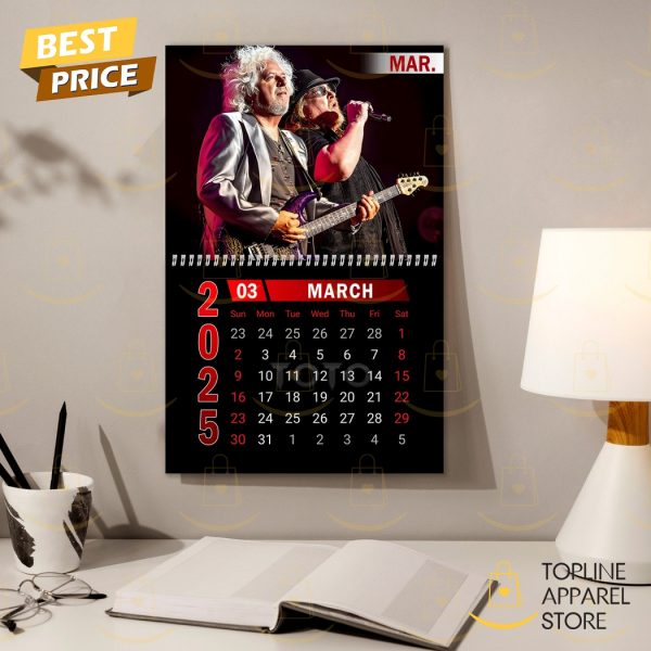 ToTo Rock Band New Year 2025 Calendar