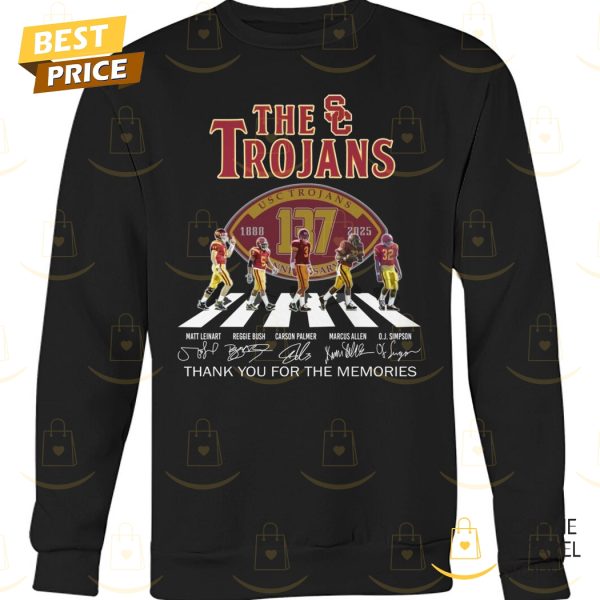 The USC Trojans 137 Years Signature Thank You For The Memories Unisex T-Shirt