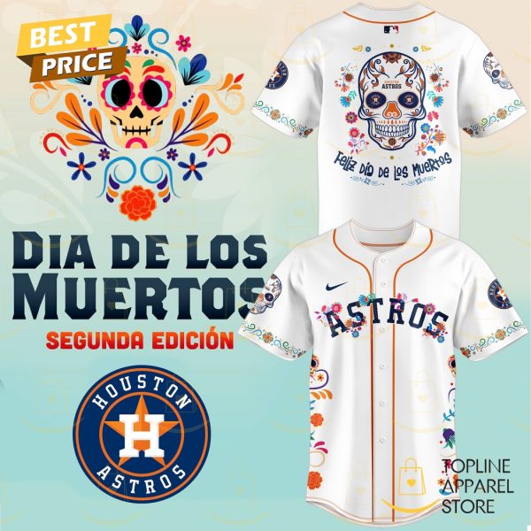 Houston Astros 2024 Dia De Los Muertos Baseball Jersey