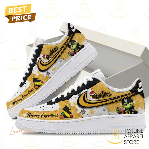 Pittsburgh Steelers Merry Christmas Air Force 1