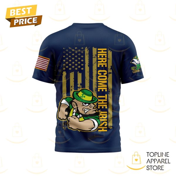 Notre Dame Fighting Irish – Here Come The Irish 3D T-Shirt