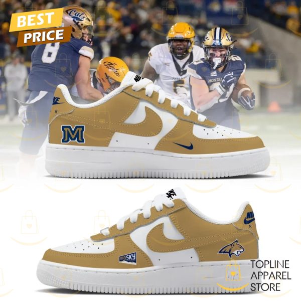 Montana State Bobcats BigSky Logo Design Air Force 1