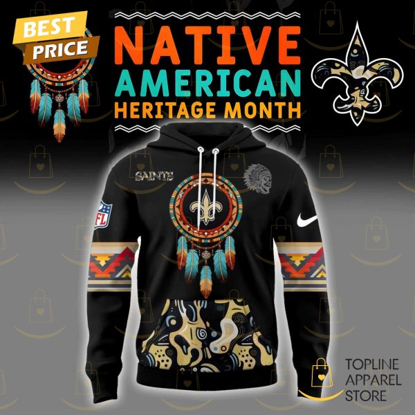 New Orleans Saints Native American Heritage Month Hoodie