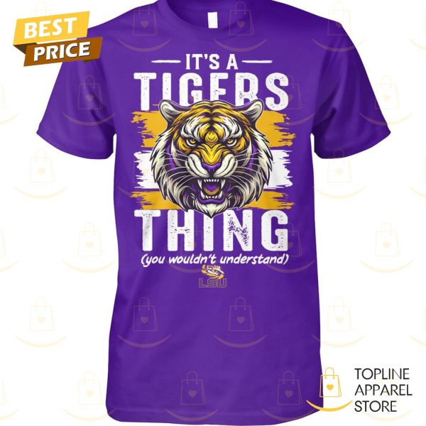 100th Anniversary 1924-2024 LSU Tigers – The Tiger Geaux Tigers Unisex T-Shirt