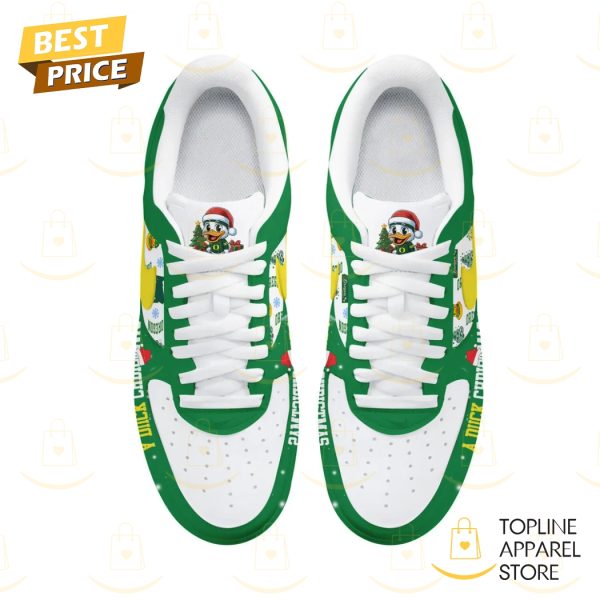 Oregon Ducks A Duck Christmas Air Force 1