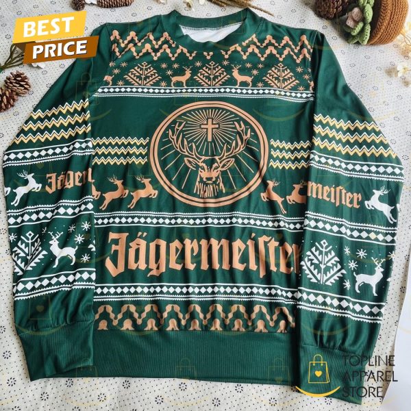 Jagermeister Ugly Christmas Sweater