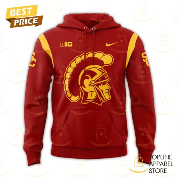 Personalized USC Trojans Football Design Hoodie – Red