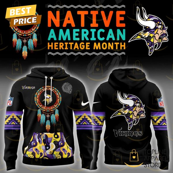 Minnesota Vikings Native American Heritage Month Hoodie