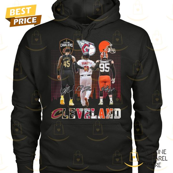 Cleveland Cavaliers x Cleveland Guardians x Cleveland Browns Signature Unisex T-Shirt