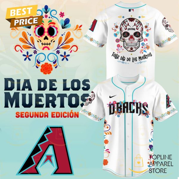 Arizona Diamondbacks 2024 Dia De Los Muertos Baseball Jersey