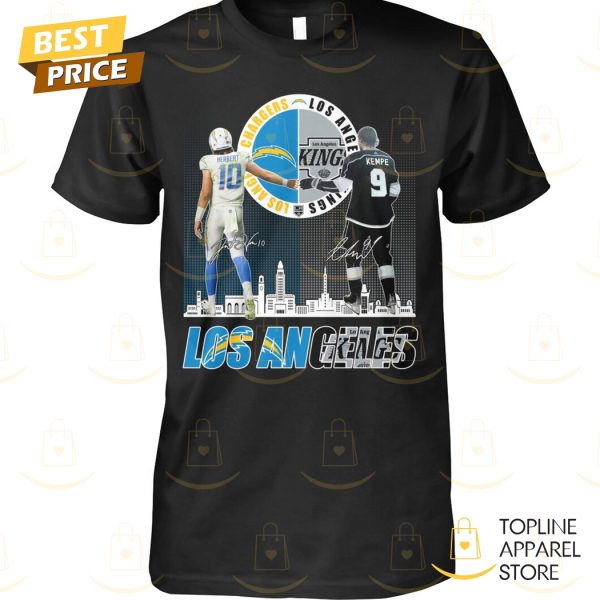 Los Angeles Chargers x Los Angeles King Signature Unisex T-Shirt