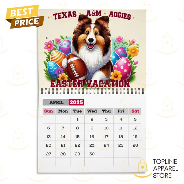 Texas A&M Aggies Football 2025 Calendar