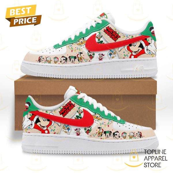 Mickey Mouse Merry Christmas Air Force 1