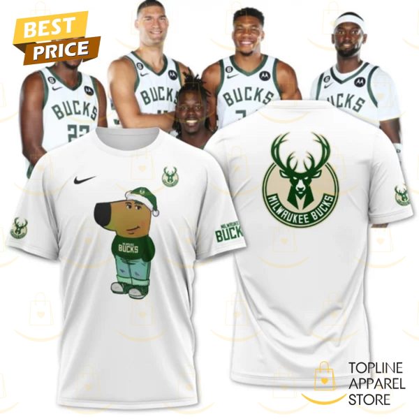 Milwaukee Bucks Just Some Chill Guys 3D T-Shirt