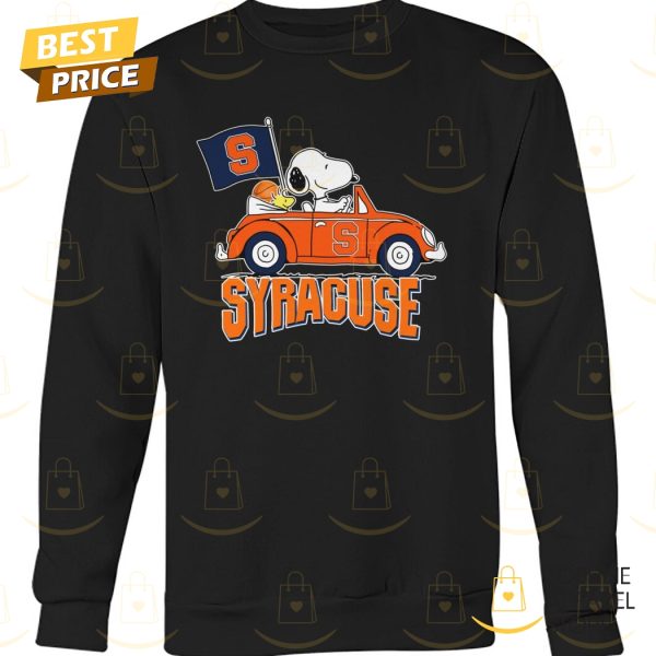 Snoopy x Syracuse Orange Basketball Unisex T-Shirt